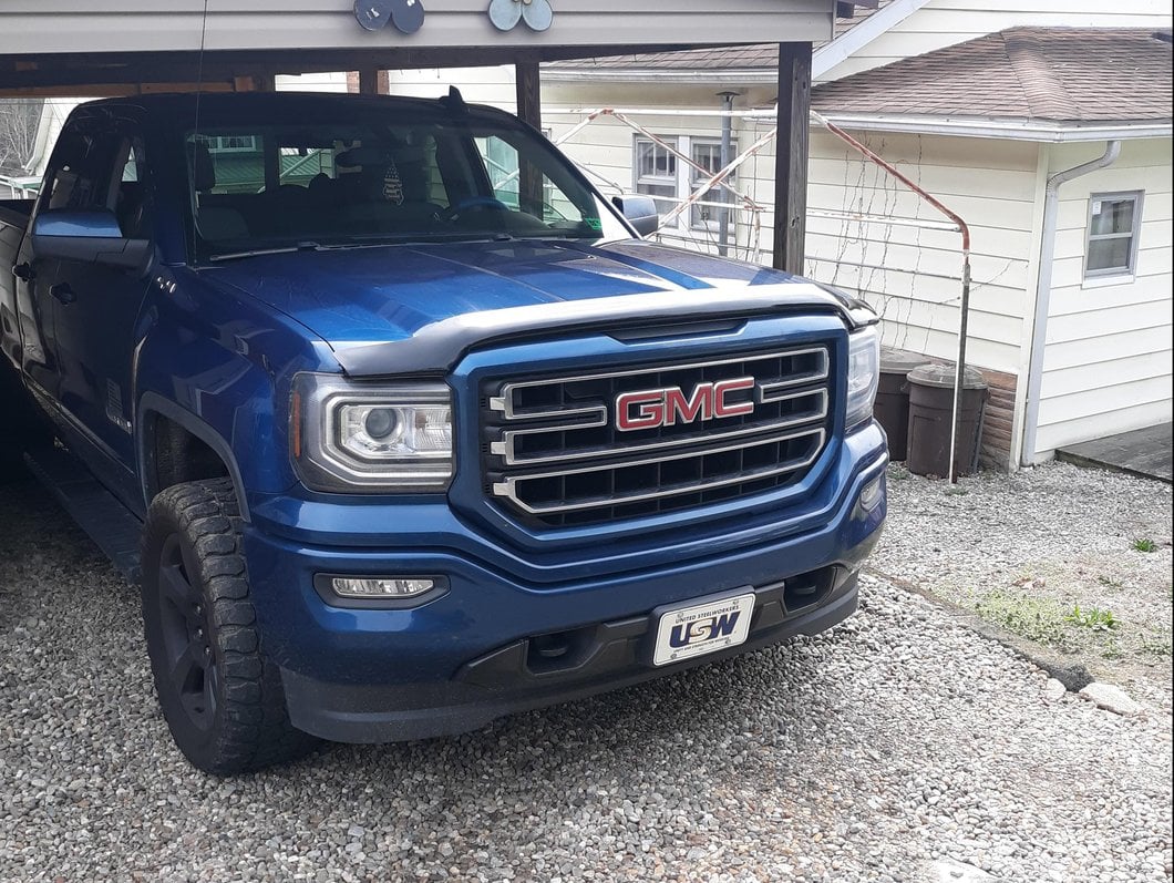 RedRock Bug Hood Deflector; Smoked (14-18 Sierra 1500)