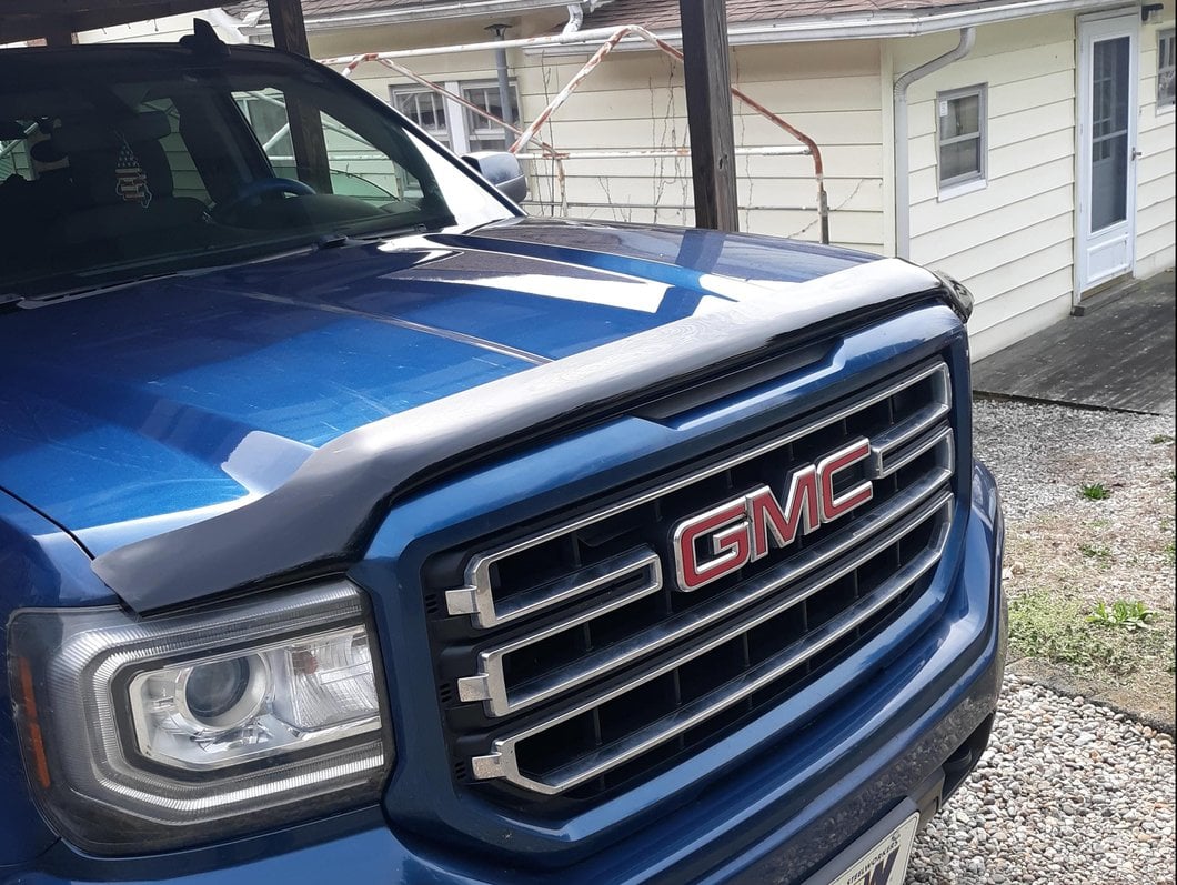 RedRock Bug Hood Deflector; Smoked (14-18 Sierra 1500)