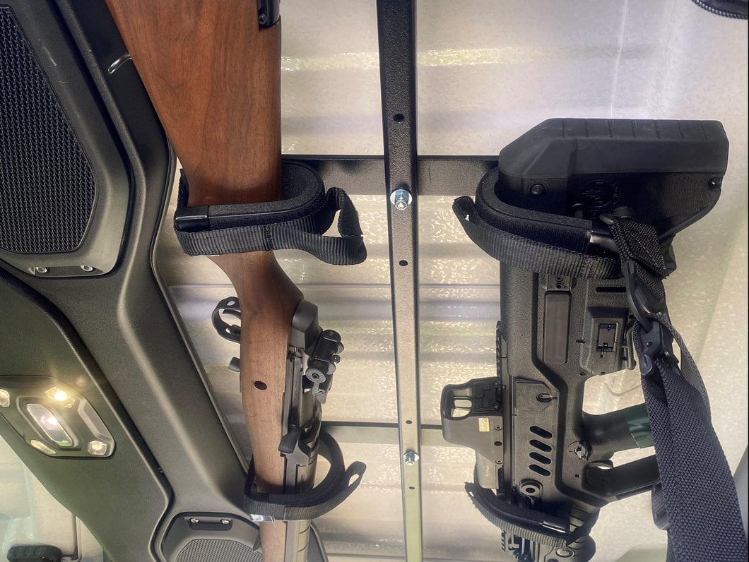 RedRock Quick-Draw Overhead Gun Rack for Tactical Weapons (Universal; Some Adaptation May Be Required)