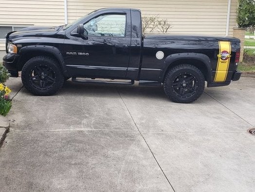 RedRock Pocket Style Fender Flares (02-08 RAM 1500)