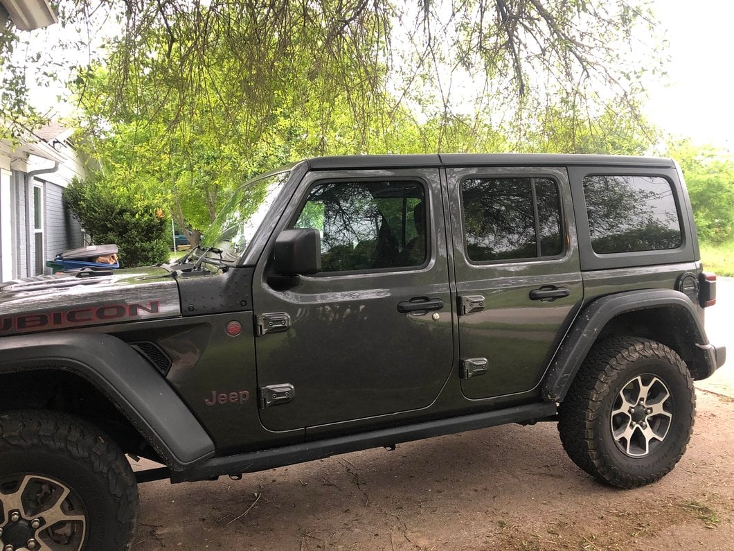 RedRock Cowl Body Armor; Textured Black (18-25 Jeep Wrangler JL, Excluding Mojave, 392, and 4xe)