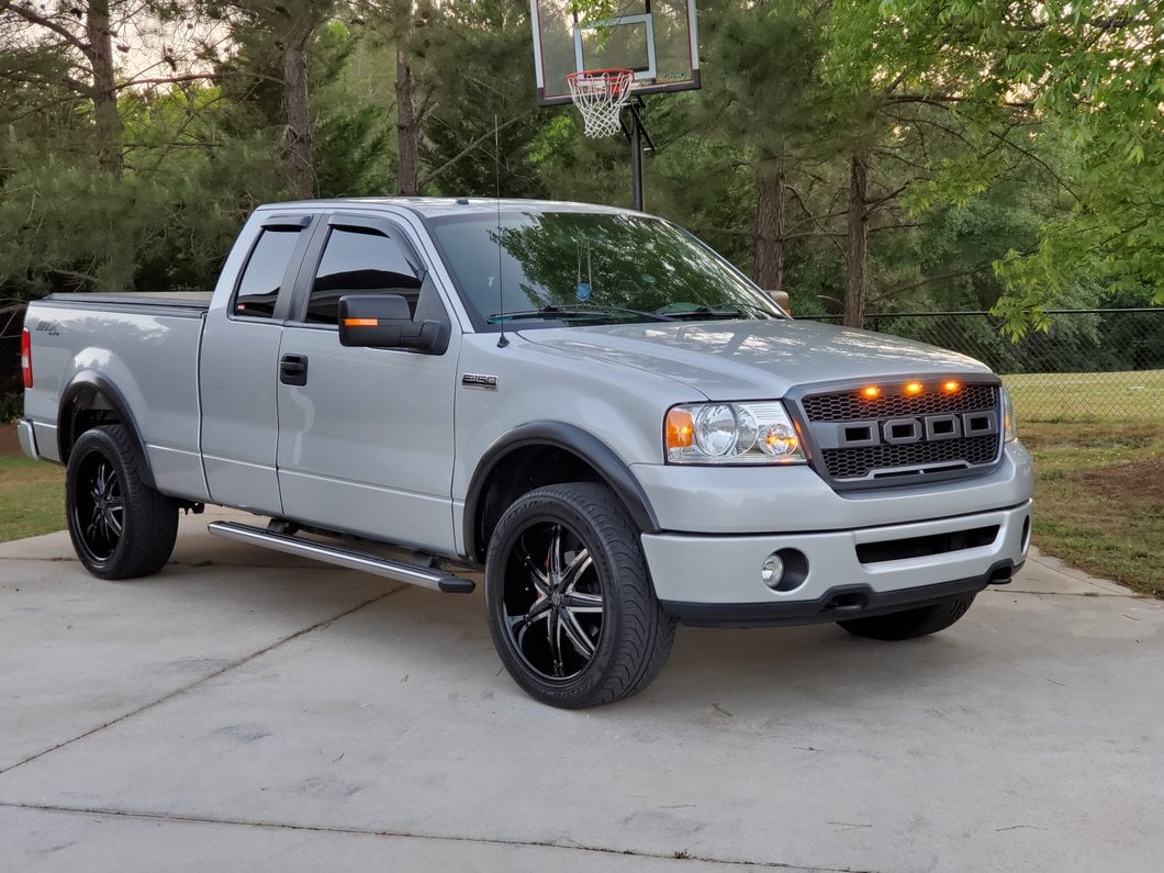 RedRock Performance Powered Mirrors; Black (04-12 F-150)