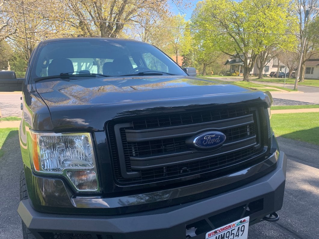 RedRock Bug Hood Deflector; Smoked (09-14 F-150, Excluding Raptor)
