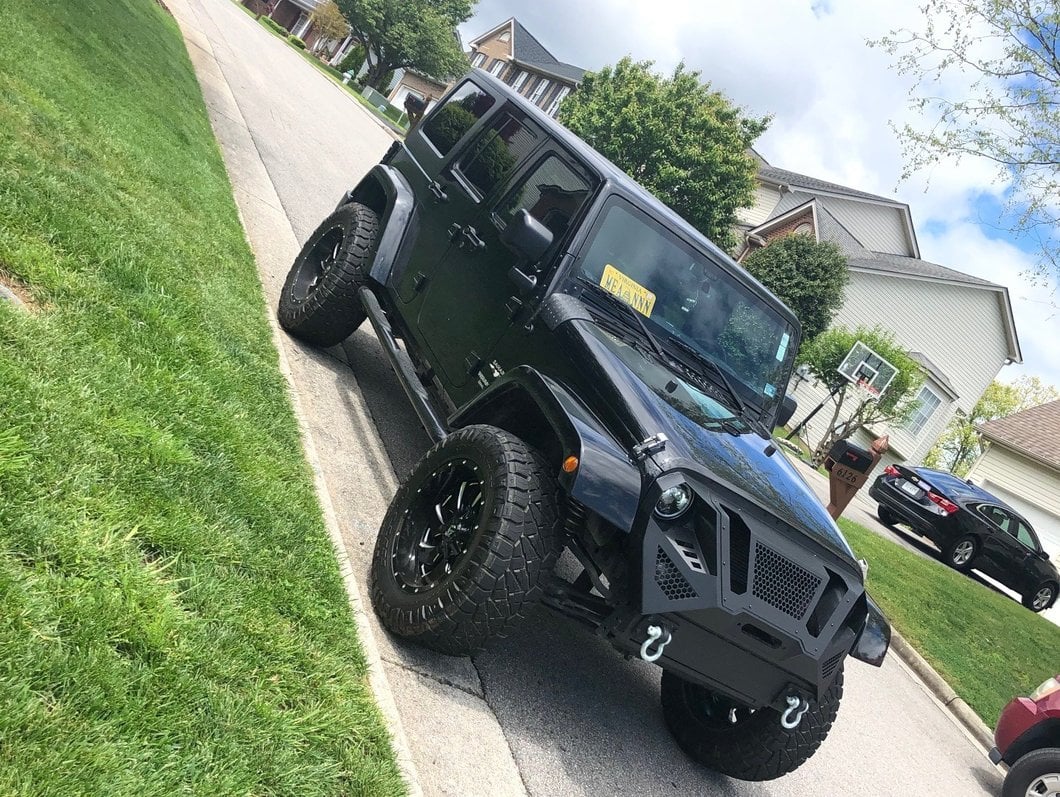 RedRock Hood Catch Kit; Chrome (07-18 Jeep Wrangler JK)