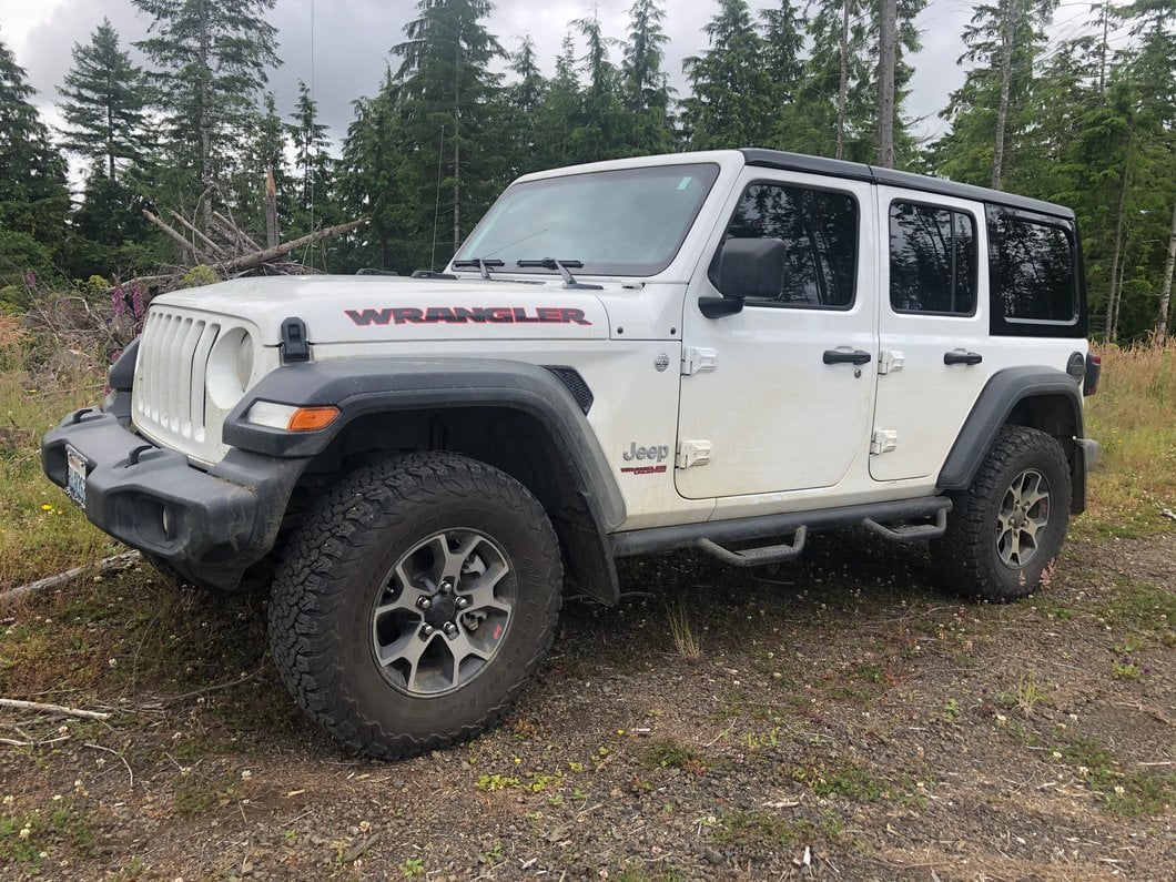 RedRock Custom Molded Mud Guards; Front and Rear (18-25 Jeep Wrangler JL, Excluding Rubicon)
