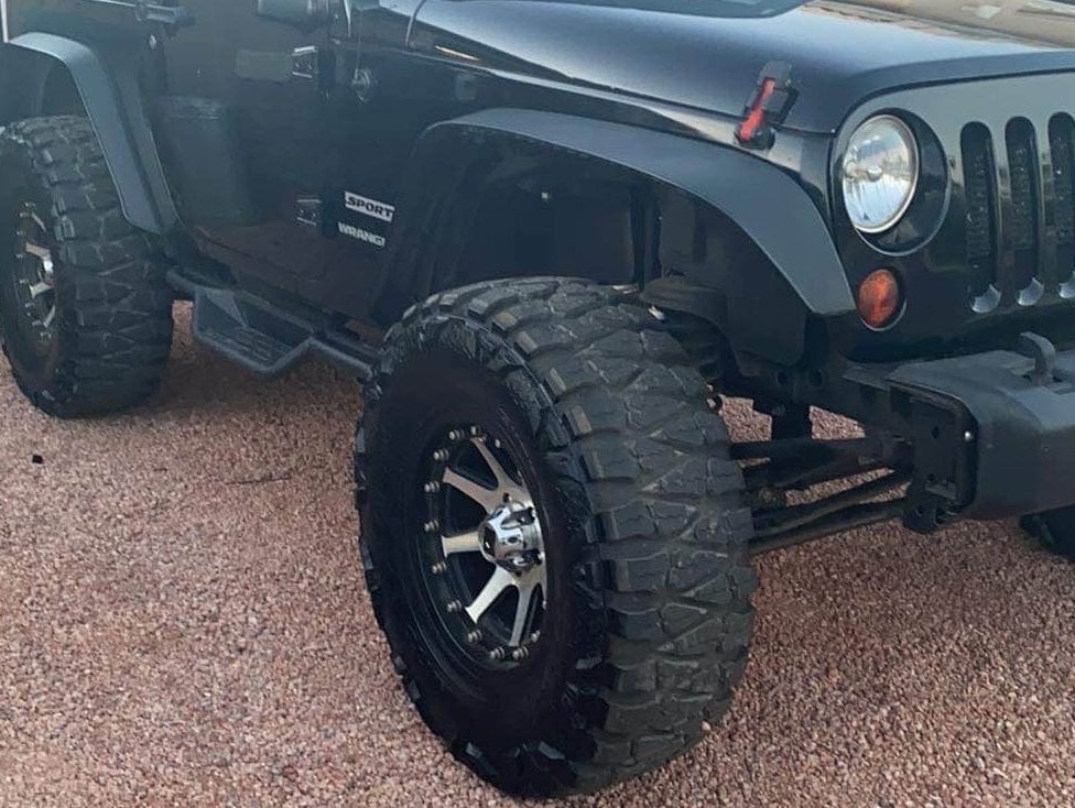 RedRock HD Drop Side Step Bars (07-18 Jeep Wrangler JK 2-Door)