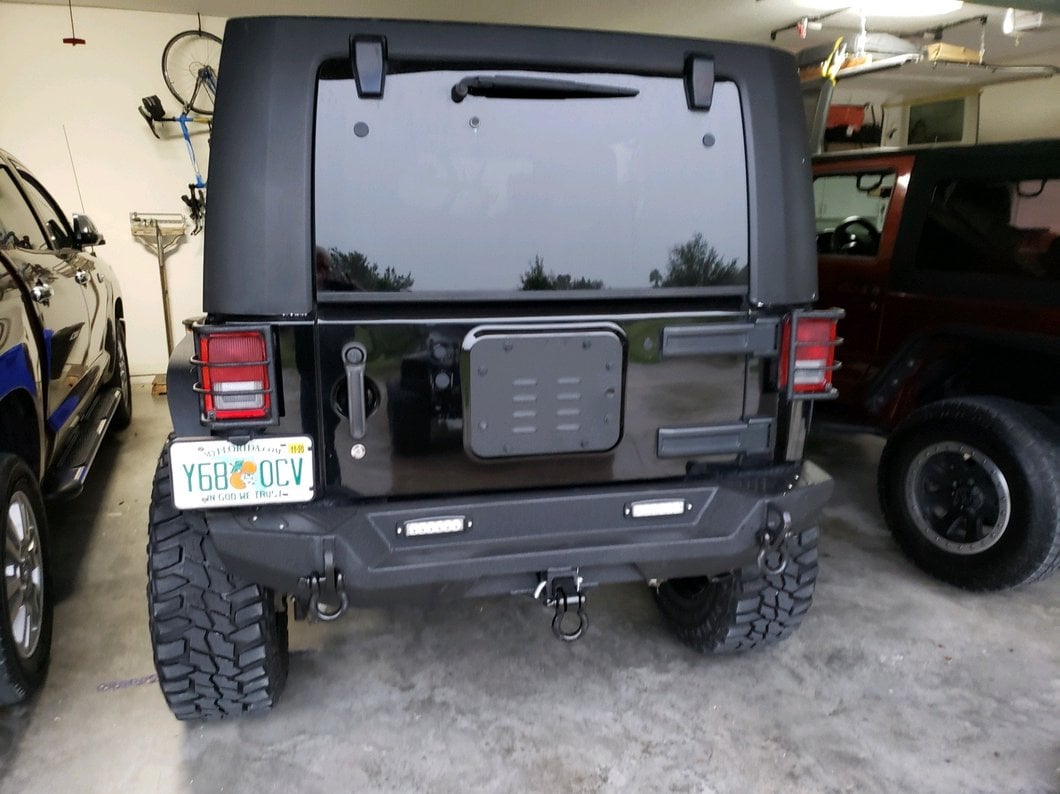 RedRock Spare Tire Delete (07-18 Jeep Wrangler JK)