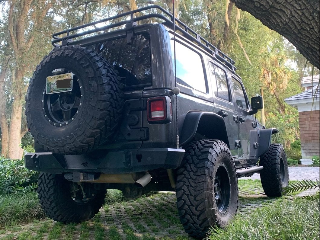 RedRock Full Length Roof Rack (18-25 Jeep Wrangler JL 4-Door)