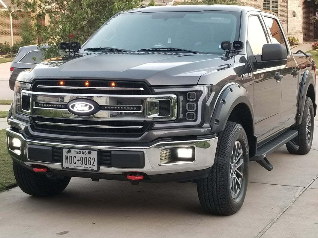RedRock Pocket Style Fender Flares (18-20 F-150, Excluding Raptor)