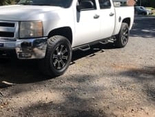 RedRock Fuel Door Cover; Chrome (07-13 Silverado 1500)
