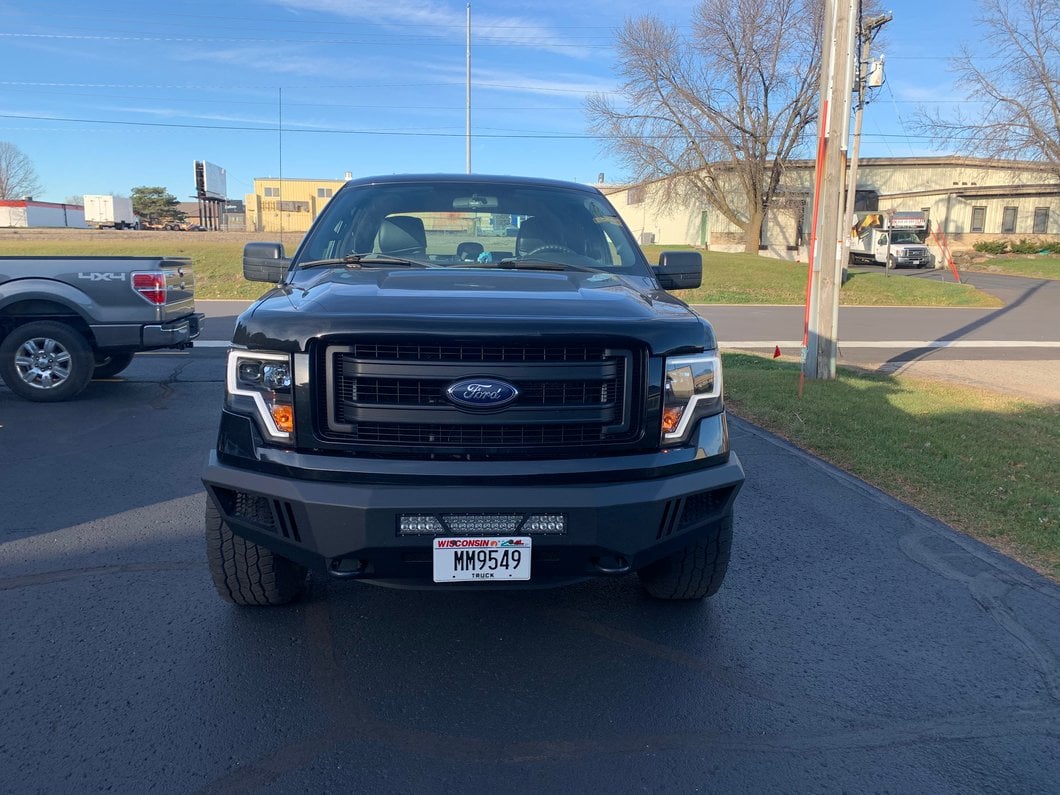 RedRock Bug Hood Deflector; Smoked (09-14 F-150, Excluding Raptor)