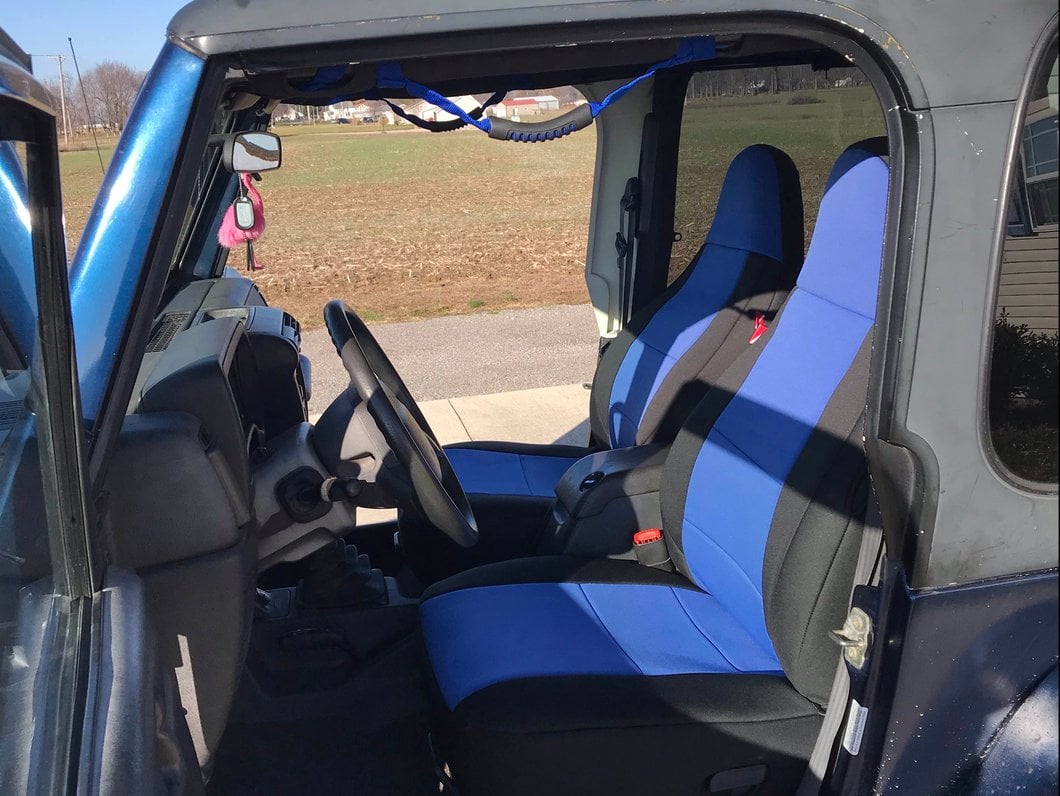 RedRock Grab Handles; Blue (Universal; Some Adaptation May Be Required)