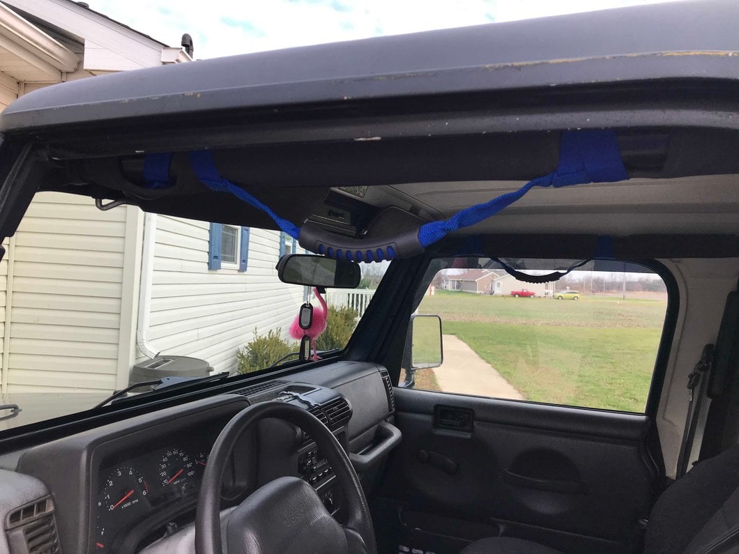 RedRock Grab Handles; Blue (Universal; Some Adaptation May Be Required)