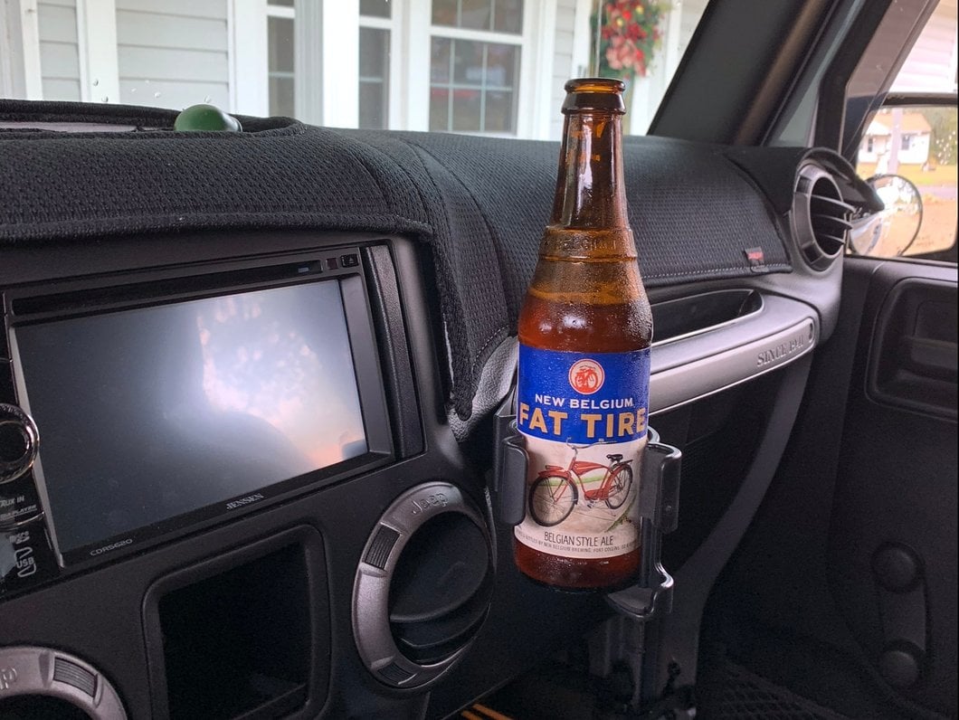 RedRock Grab Handle Cup/Phone Holder (11-18 Jeep Wrangler JK)