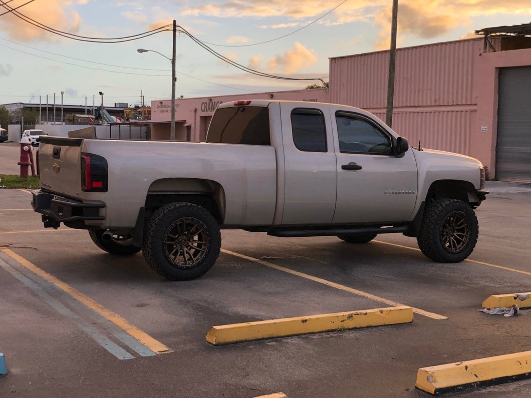 RedRock Tubular Off-Road Rear Bumper (07-18 Sierra 1500)