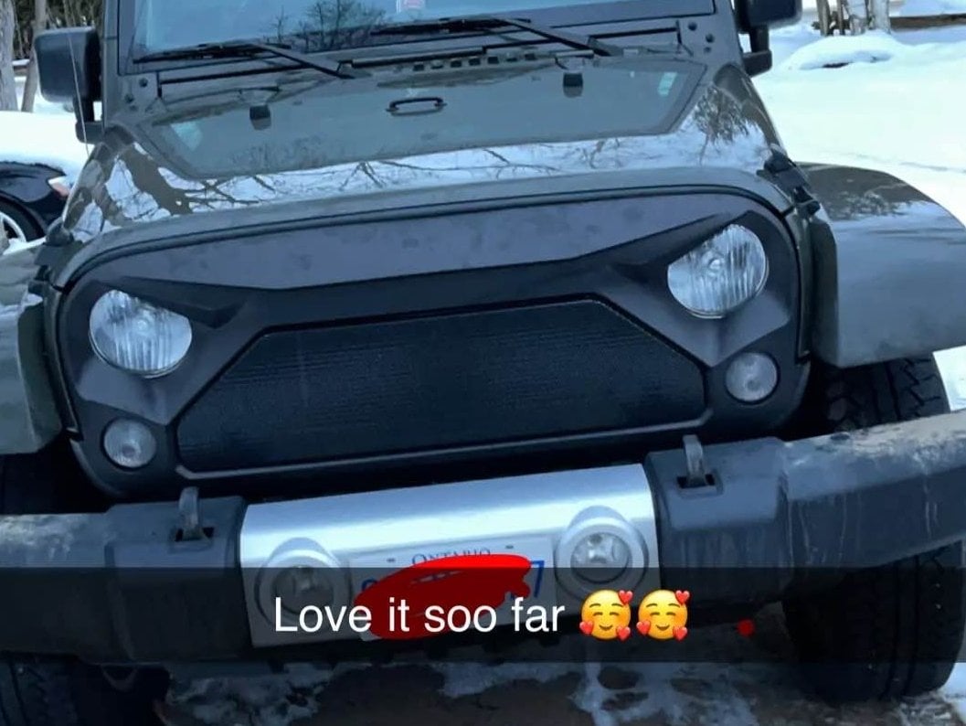 RedRock Open Mesh Grille (07-18 Jeep Wrangler JK)
