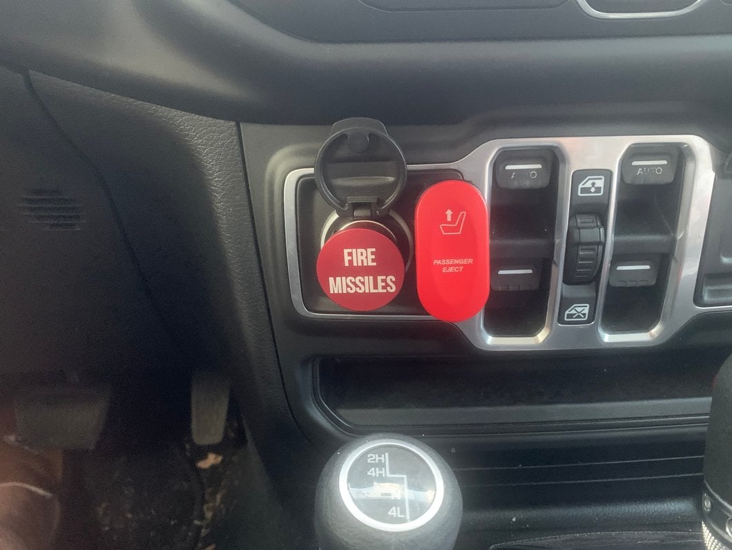 RedRock Fire Missile Lighter Plug; Red Anodized (Universal; Some Adaptation May Be Required)