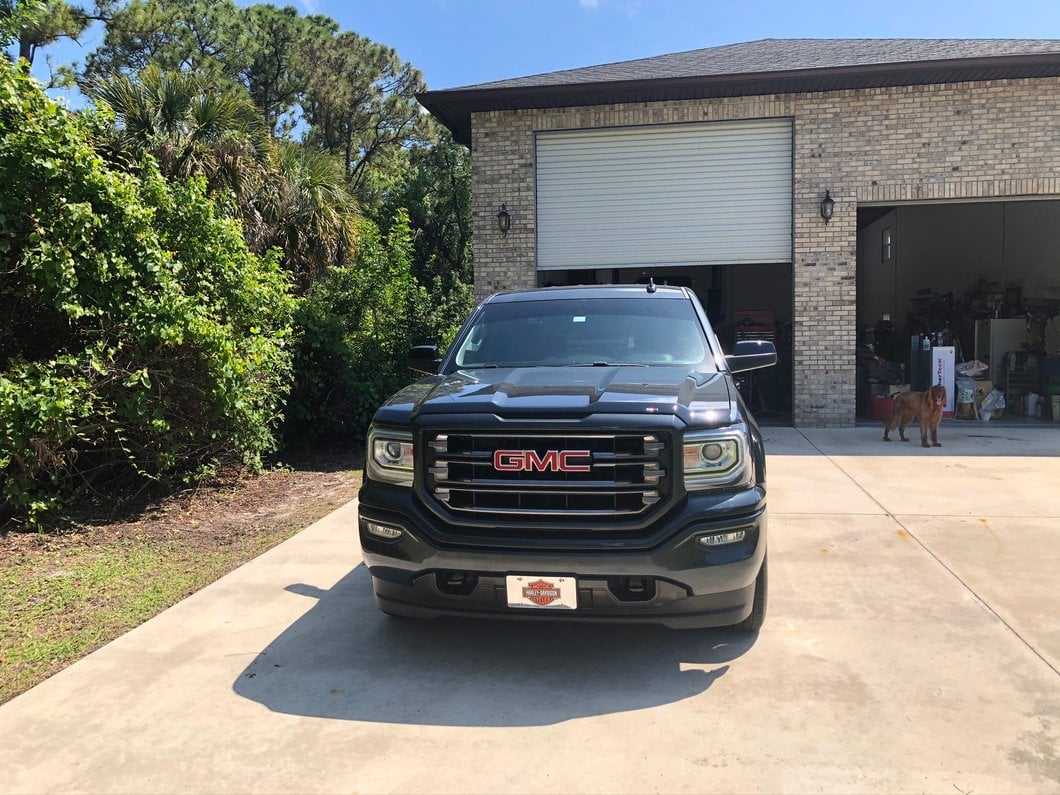 RedRock Bug Hood Deflector; Smoked (14-18 Sierra 1500)