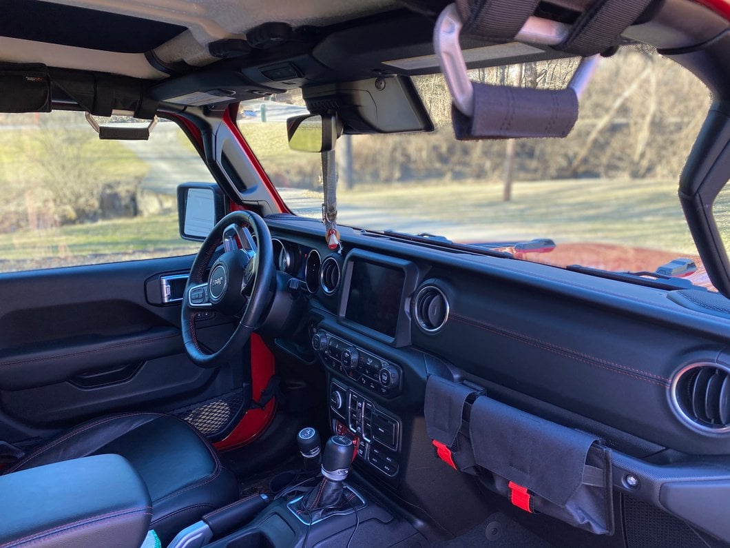 RedRock Grab Handle Storage Bag; Dual Pocket (20-25 Jeep Gladiator JT)