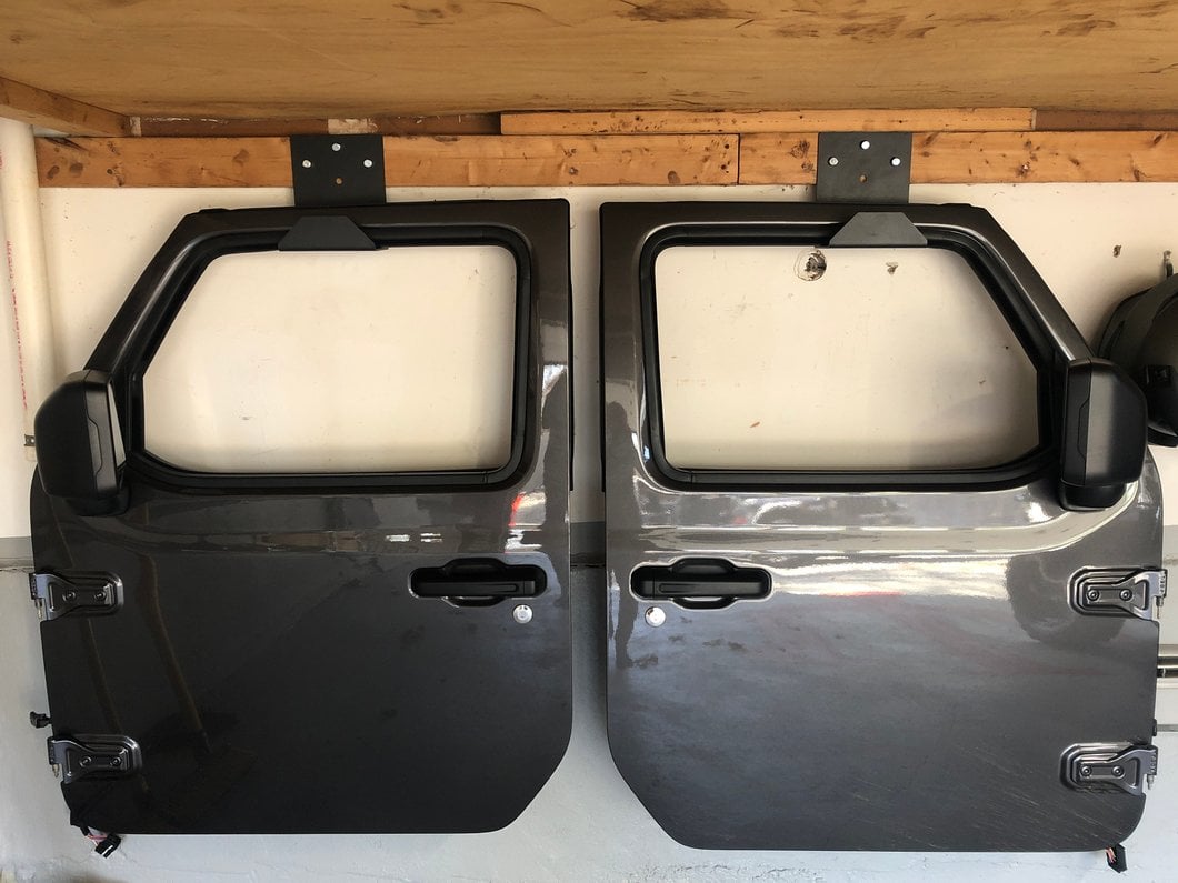 RedRock Door Hanger Brackets (97-25 Jeep Wrangler TJ, JK & JL)