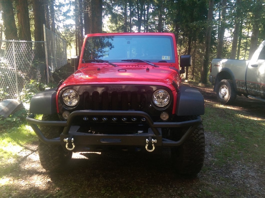 RedRock Rock Crawler Front Bumper (07-18 Jeep Wrangler JK)
