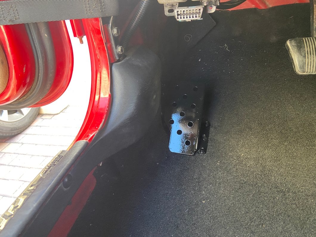 RedRock HD Dead Pedal; Driver Side (97-06 Jeep Wrangler TJ)