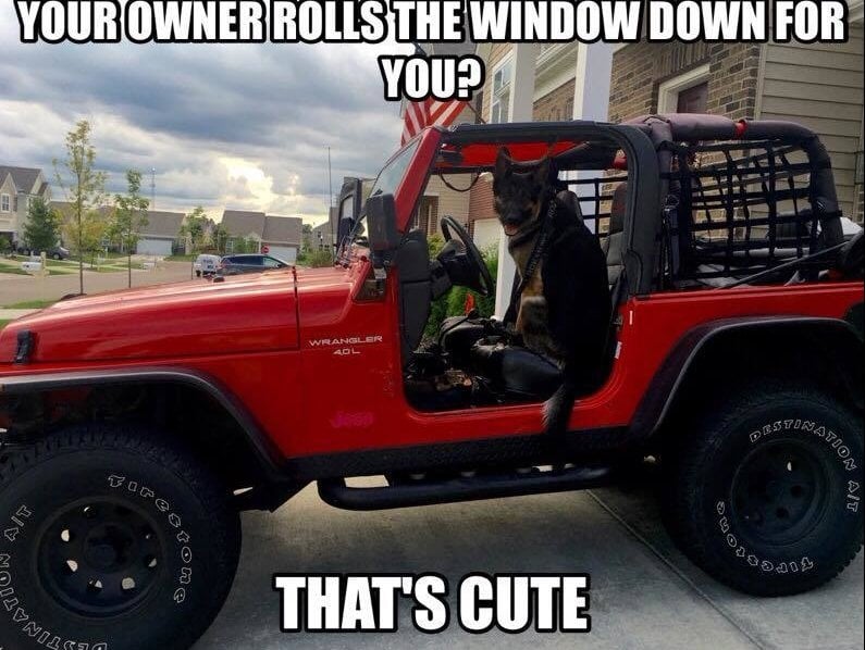 RedRock Cargo Wrap Around Net; One Piece (92-06 Jeep Wrangler YJ & TJ)