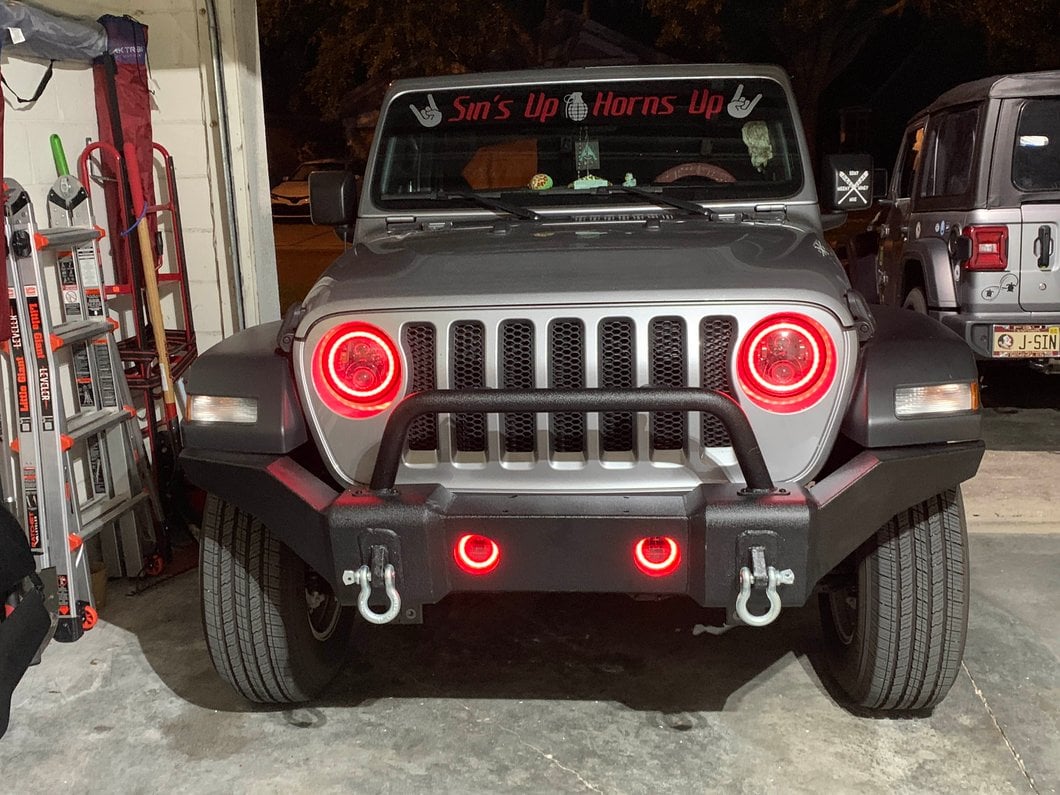 RedRock Avenger Full Width Front Bumper (18-25 Jeep Wrangler JL)