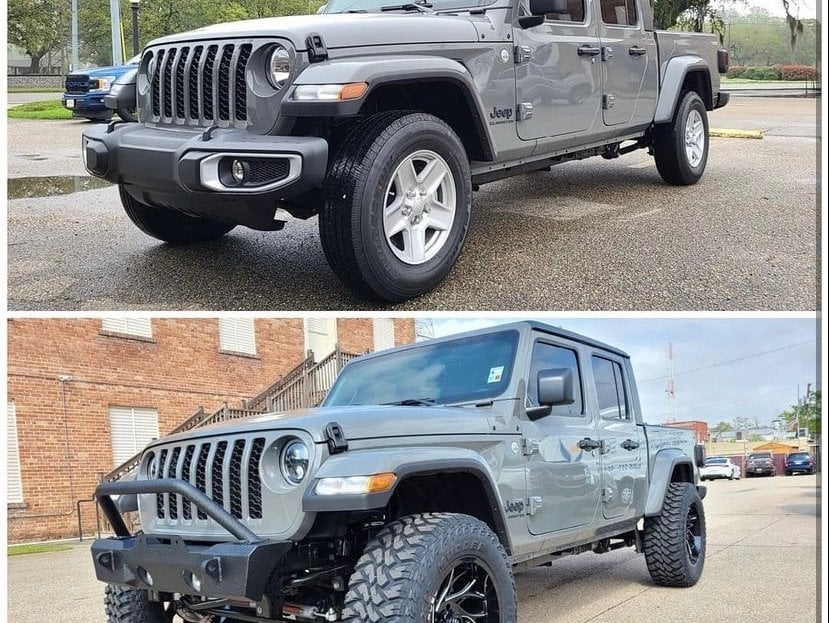RedRock Attack Stubby Winch Front Bumper (20-25 Jeep Gladiator JT)