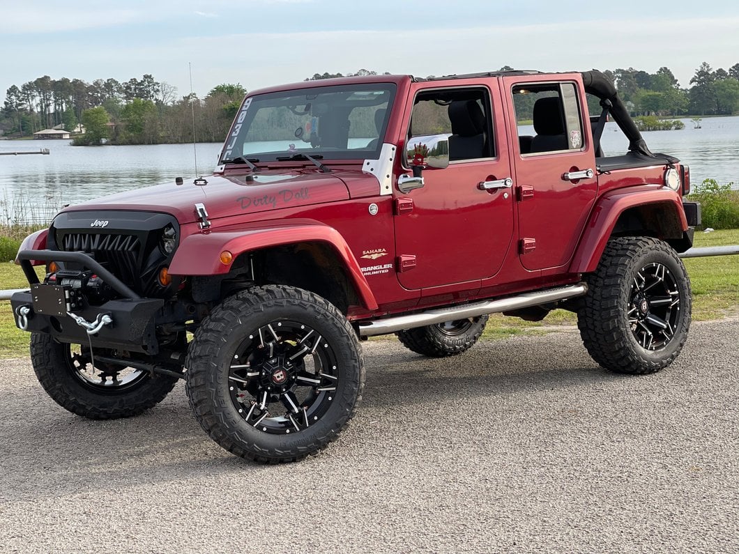 RedRock Hood Catch Kit; Chrome (07-18 Jeep Wrangler JK)