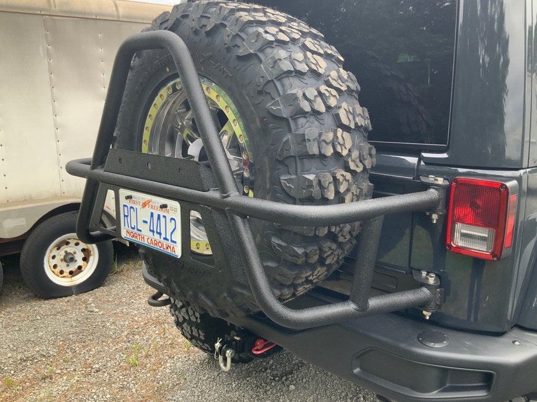 RedRock Overland HD Tire Carrier (07-18 Jeep Wrangler JK)