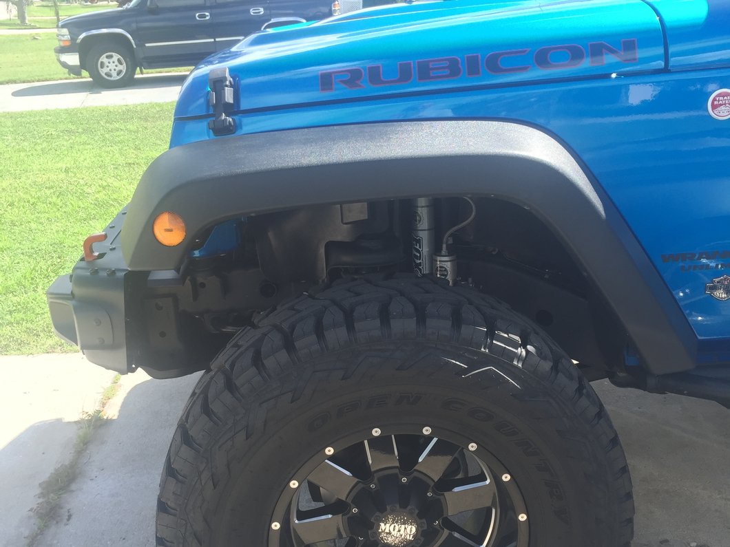 RedRock Flat Fender Flares with Fender Liner Kit (07-18 Jeep Wrangler JK)