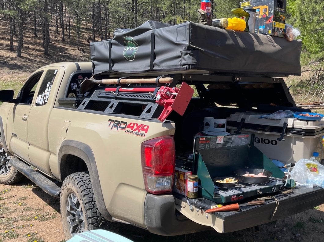 RedRock Overland Bed Rack (05-23 Tacoma Double Cab)