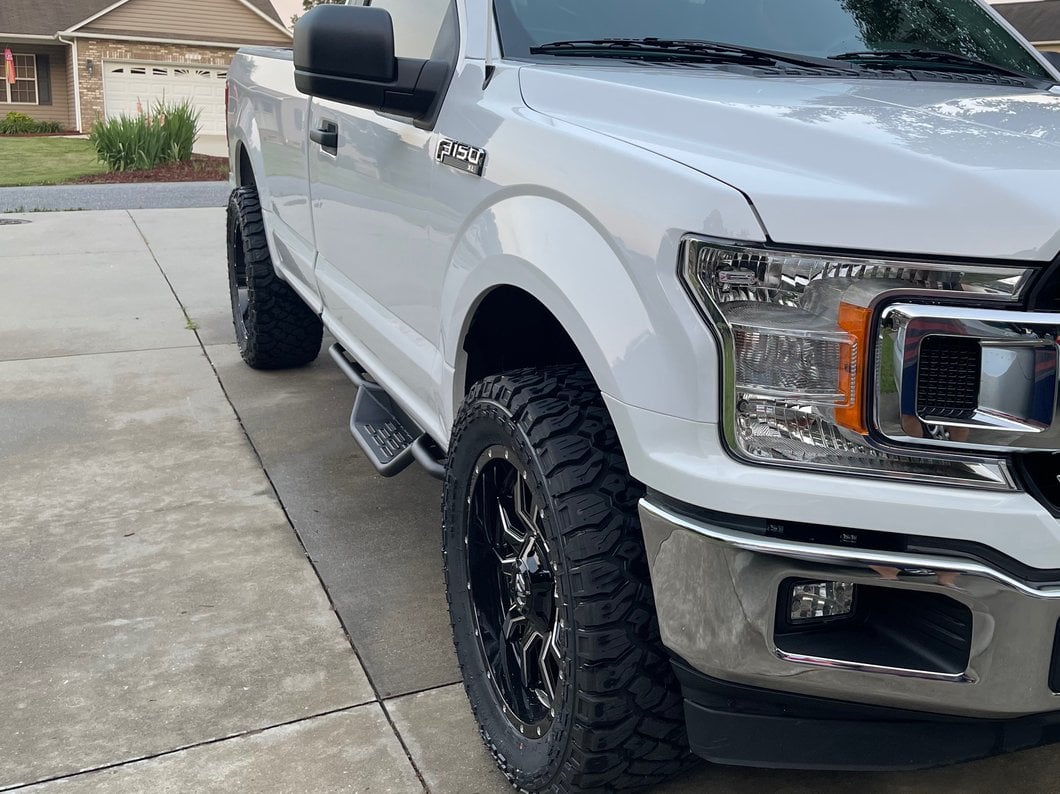 RedRock HD Drop Side Step Bars (15-25 F-150 Regular Cab)