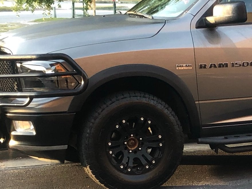 RedRock OEM Style Fender Flares (09-18 RAM 1500, Excluding Rebel)