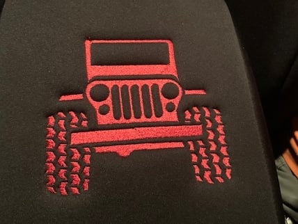 RedRock Neoprene Center Console Cover; Black (11-18 Jeep Wrangler JK)