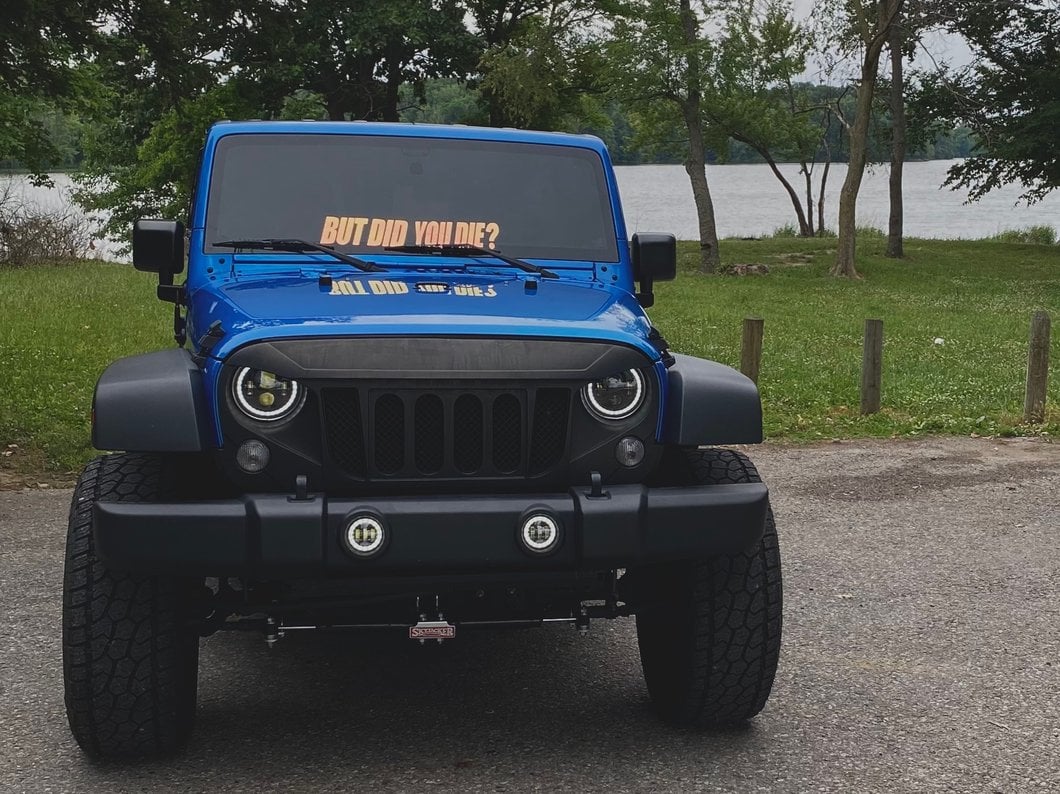 RedRock Beast Grille; Matte Black (07-18 Jeep Wrangler JK)