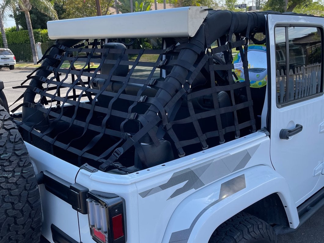 RedRock Complete Netting Kit (07-18 Jeep Wrangler JK 4-Door)