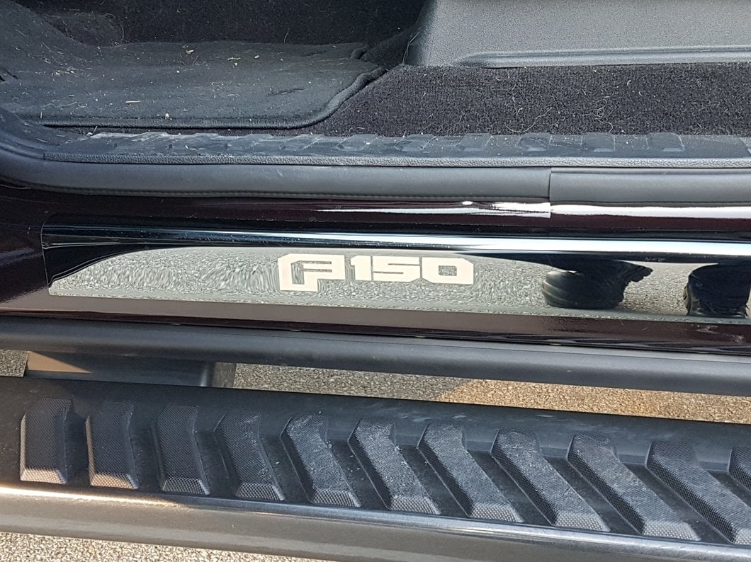 RedRock Premium Hitch Plug with Ford F-150 Logo (Universal; Some Adaptation May Be Required)