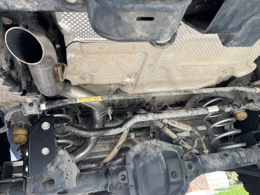 RedRock High Clearance Cat-Back Exhaust (18-25 3.6L Jeep Wrangler JL 4-Door)