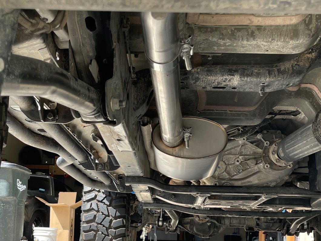 RedRock High Clearance Cat-Back Exhaust (18-25 3.6L Jeep Wrangler JL 4-Door)