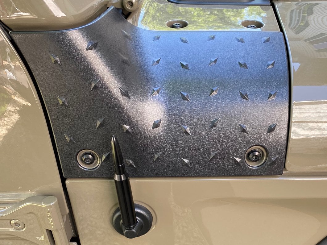 RedRock Cowl Body Armor; Textured Black (20-25 Jeep Gladiator JT, Excluding Mojave)