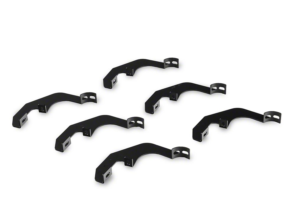 RedRock 3-Inch Side Steps; Black (21-25 Tahoe)