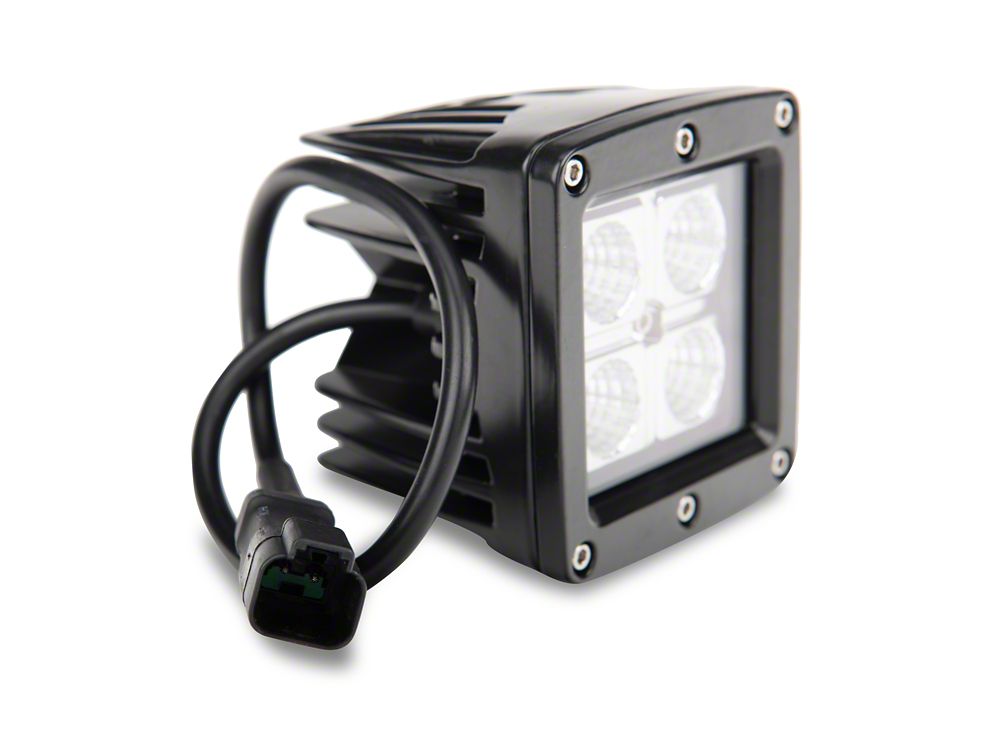 RedRock HD Tubular Front Bumper with LED Fog Lights and Grille Guard (21-25 Bronco, Excluding Raptor)