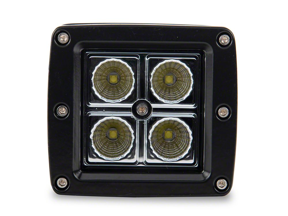 RedRock HD Tubular Front Bumper with LED Fog Lights and Grille Guard (21-25 Bronco, Excluding Raptor)