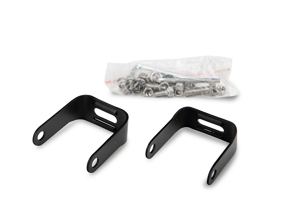 RedRock HD Tubular Front Bumper with LED Fog Lights and Skid Plate (21-25 Bronco, Excluding Raptor)