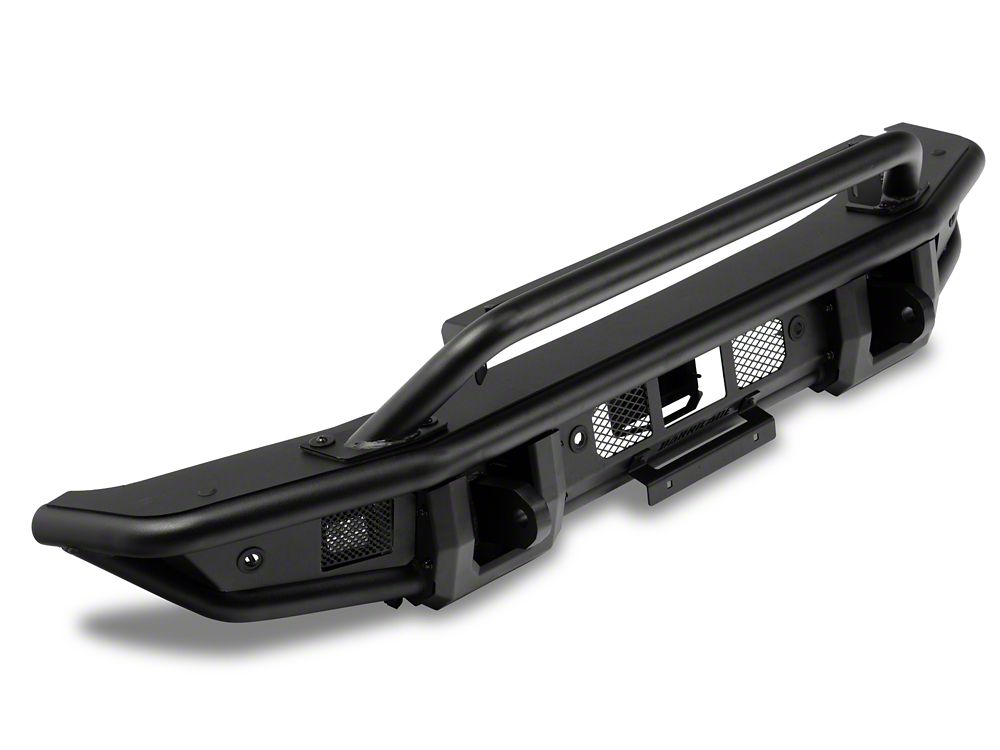 RedRock HD Tubular Front Bumper with LED Fog Lights and Skid Plate (21-25 Bronco, Excluding Raptor)