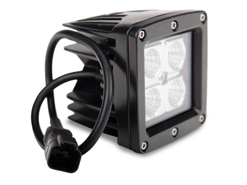 RedRock HD Tubular Front Bumper with LED Fog Lights, Grille Guard and Skid Plate (21-25 Bronco, Excluding Raptor)