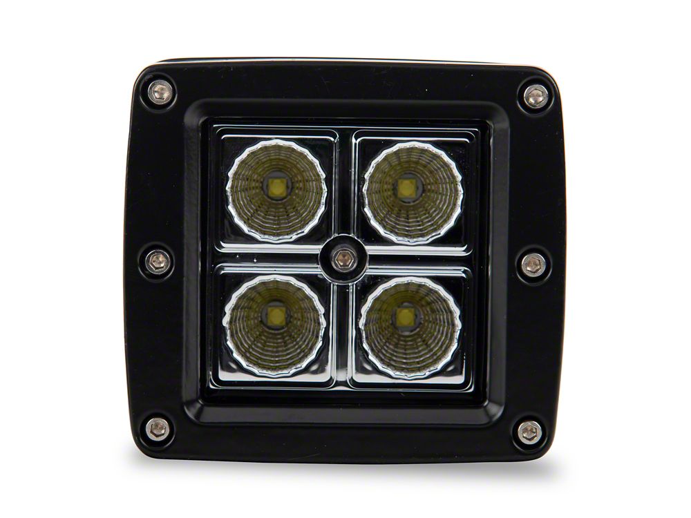 RedRock HD Tubular Front Bumper with LED Fog Lights, Grille Guard and Skid Plate (21-25 Bronco, Excluding Raptor)