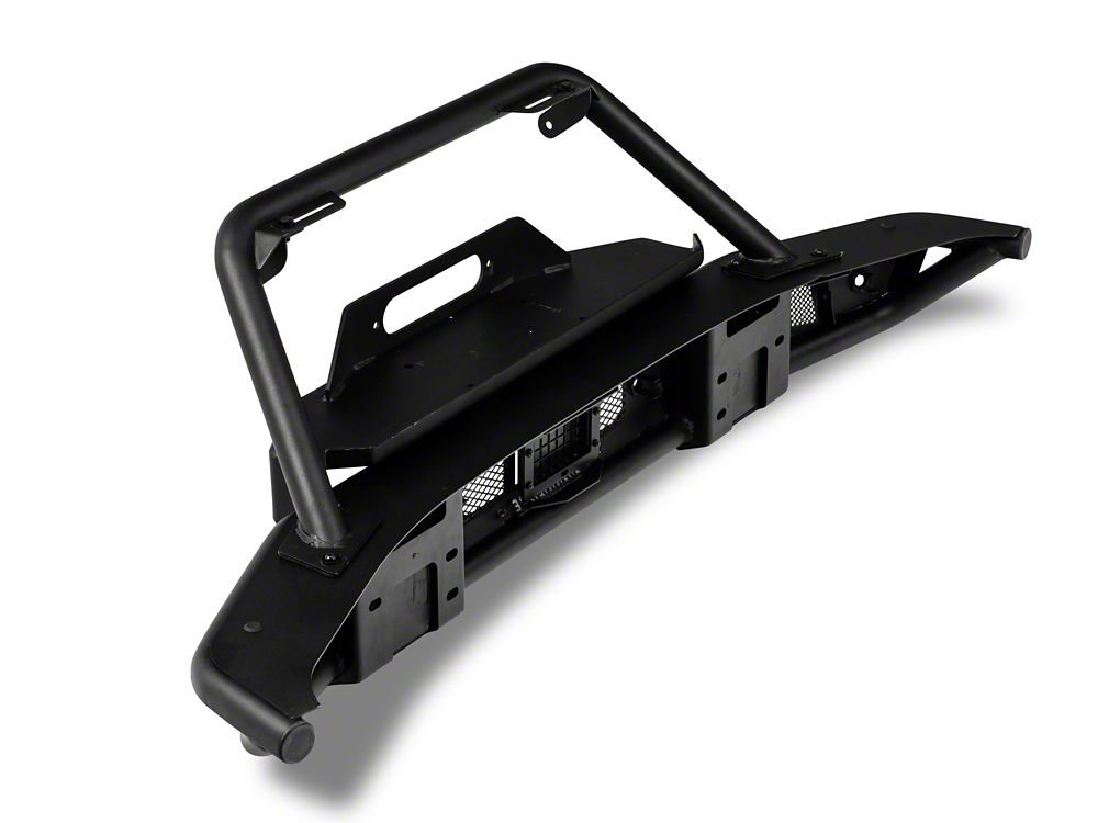 RedRock HD Tubular Front Winch Mount Bumper and Skid Plate (21-25 Bronco, Excluding Raptor)